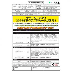 EPOCH 2025 Jリーグオフィシャルトレカメモラビリア 柏レイソル PAC