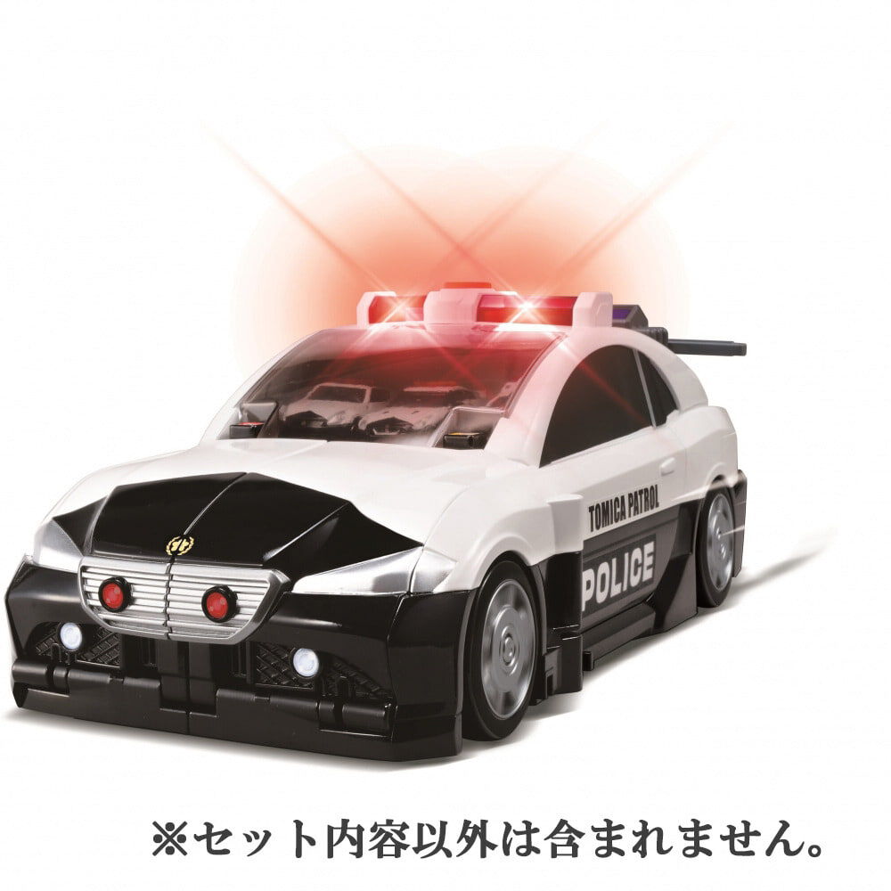 トミカワールド ビッグに変形！デカパトロールカー | おもちゃ通販の