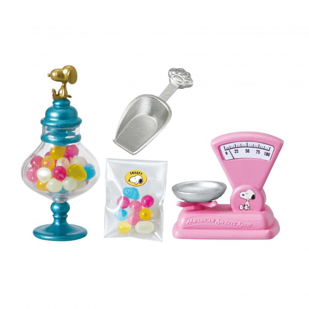 SNOOPY AMERICAN Sweets Shop【種類ランダム】リーメント フィギュア