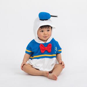 Disney ディズニー 半袖ボディスーツ なりきり ドナルド パイルベビーザらス限定