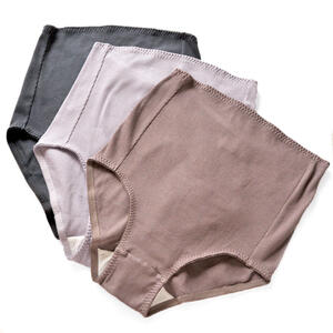 リブ編み 3枚組ショーツ(モカ×L-LL) ベビーザらス限定