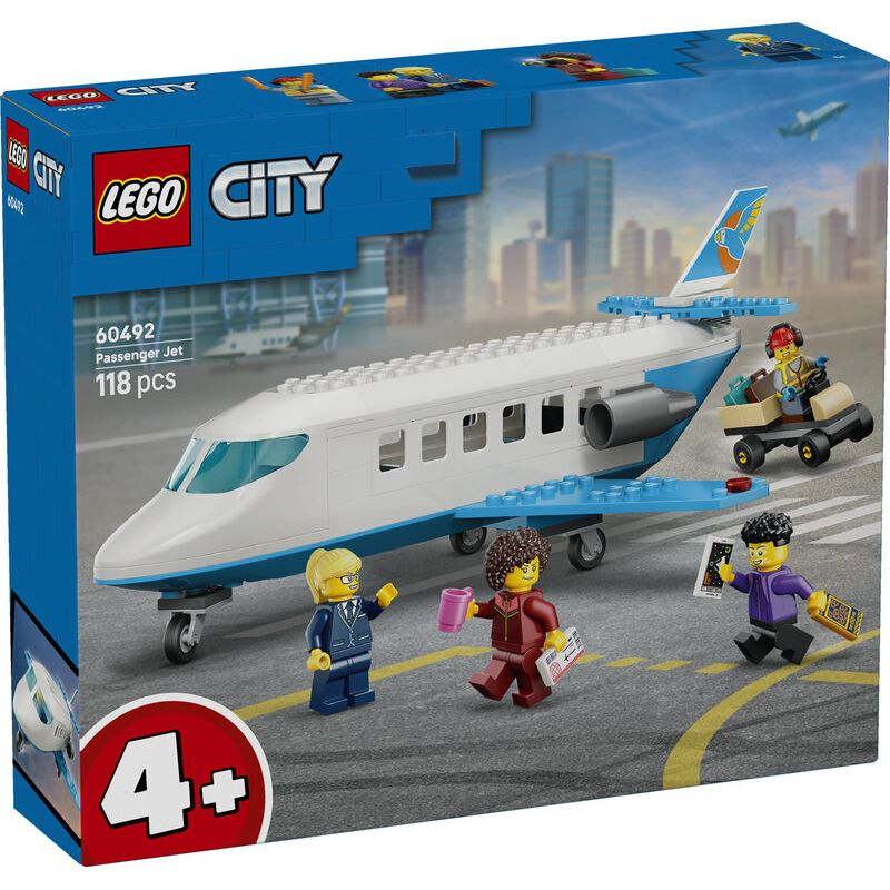 2026年6月1日発売】レゴ LEGO シティ ジェット旅客機 おもちゃ 玩具