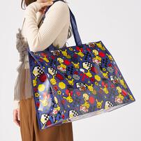 ポケモン キャリーオンできるお土産バッグ 和柄ピカチュウ総柄