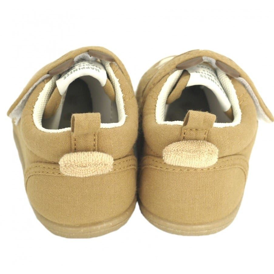 ○ワンベルトシューズ くま(ミディアムベージュ×12.0cm) ベビーザらス