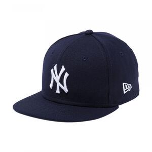 New Era ニューヨークヤンキース NY キャップ CHILD 9FIFTY チャイルド ナインフィフティー 帽子 49-53cm(ネイビー×ホワイト)