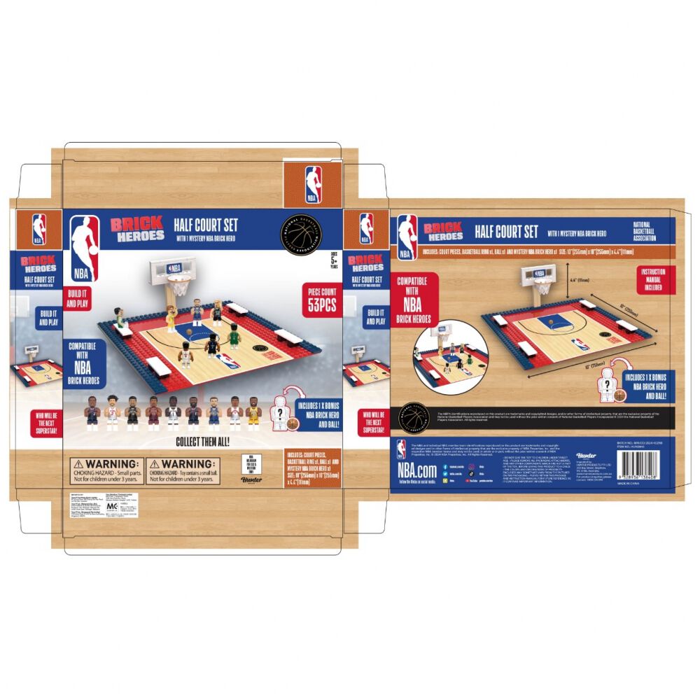 NBA BRICK HEROES HALF COURT ブリックヒーローハーフコート