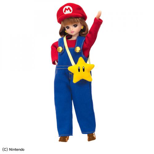 【予約受付商品】リカちゃん 人形 スーパーマリオ リカちゃん マリオスタイル【出荷予定日：2026年4月18日】
