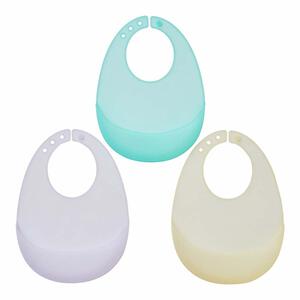 dear BABY ディアベビー やわらかシリコンビブ3枚セット ベビーザらス限定