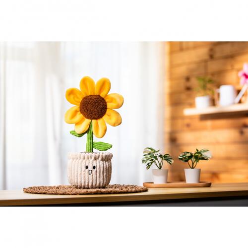 うえきばち ひまわり ぬいぐるみ トイザらス限定 クリスマスプレゼント 3歳 4歳 5歳