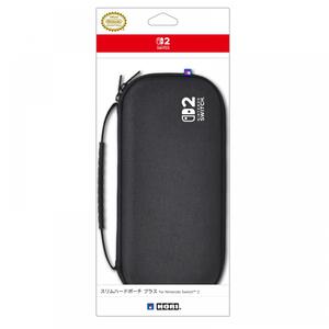 スリムハードポーチ プラス for Nintendo Switch 2 クリアブラック