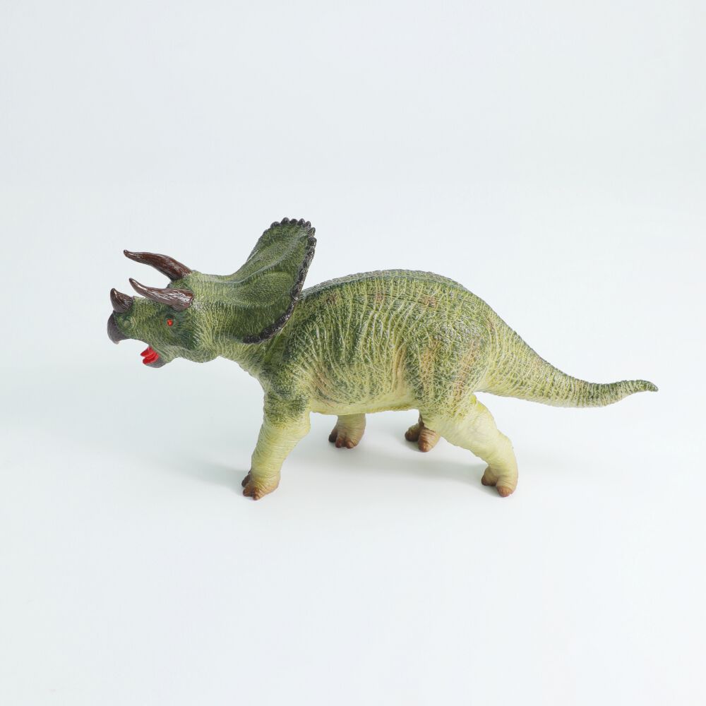 ソフトフィギュアダイナソー トリケラトプス クリスマスプレゼント 3歳