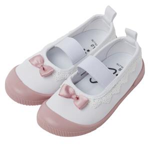 上履き リボン フリル ピンク&times;15cm ベビーザらス限定