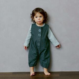 ローリーズファームベビー ネルロンパース(グレー×70cm) ベビーザらス限定