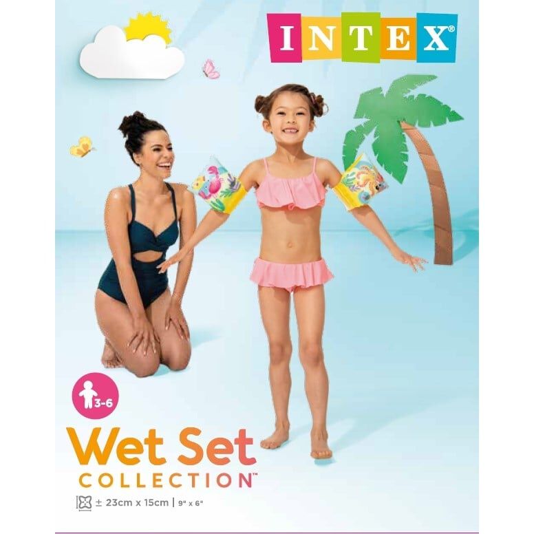 インテックス INTEX トロピカル アームバンド アームリング 腕用 浮き