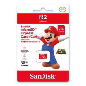 【Nintendo Switch 2】SanDisk microSD Express Card 256GB for Nintendo Switch 2 サンディスク マイクロSDカード エクスプレス