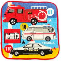 プチタオル 3P トミカ コマンド