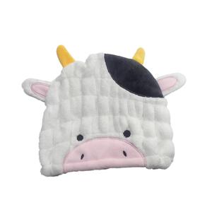 【ブラックフライデー】吸水キャップ 牛 ホワイト