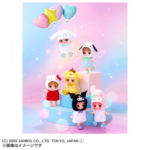 【2026年2月14日発売予定】ぷちリカちゃん サンリオキャラクターズコレクション【種類ランダム】