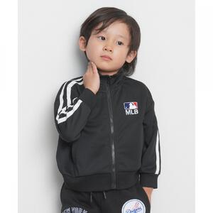 トイザらス限定　ＭＬＢ チームワッペン柄ジャージ(ブラック&times;90cm)