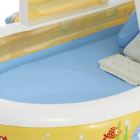 インテックス INTEX サブマリン プレイセンタープール 231&times;196&times;132cm サンシェード付き 水遊び