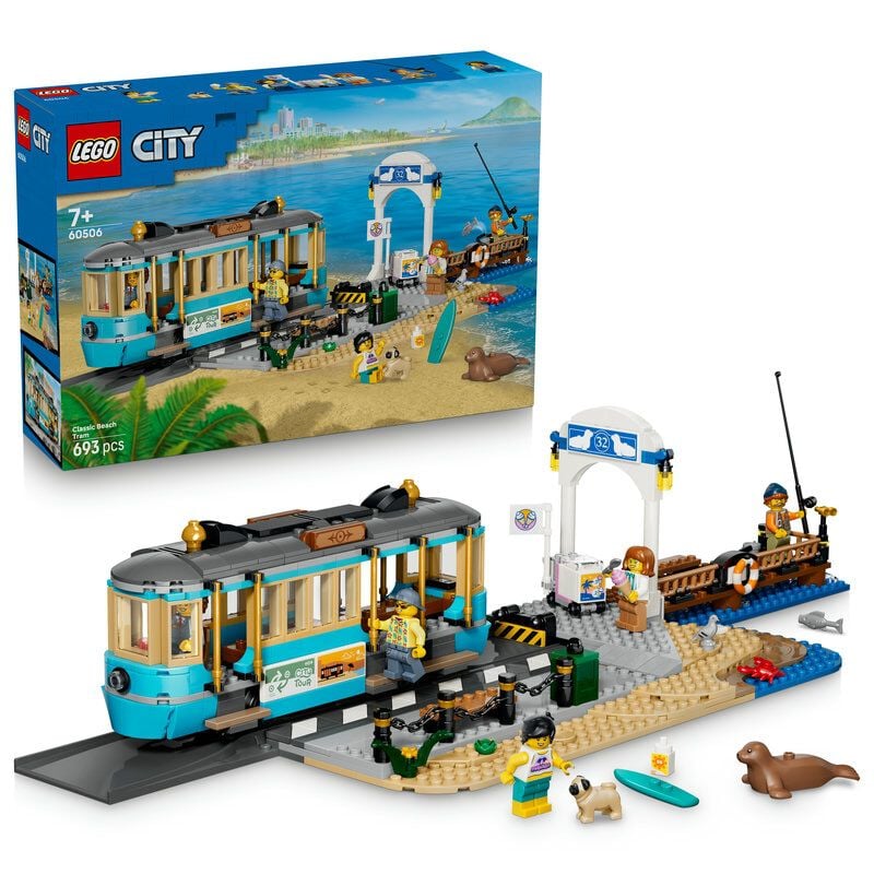 2026年6月1日発売】レゴ LEGO シティ 海沿いのレトロな路面電車