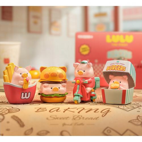 LULU THE PIGGY BURGER EXPRESS MOVABLE SERIES ルル・ザ・ピギー バーガーエクスプレス ムーバブルシリーズ【種類ランダム】