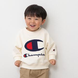 Champion チャンピオン 長袖トレーナー ナチュラル×90cmベビーザらス限定