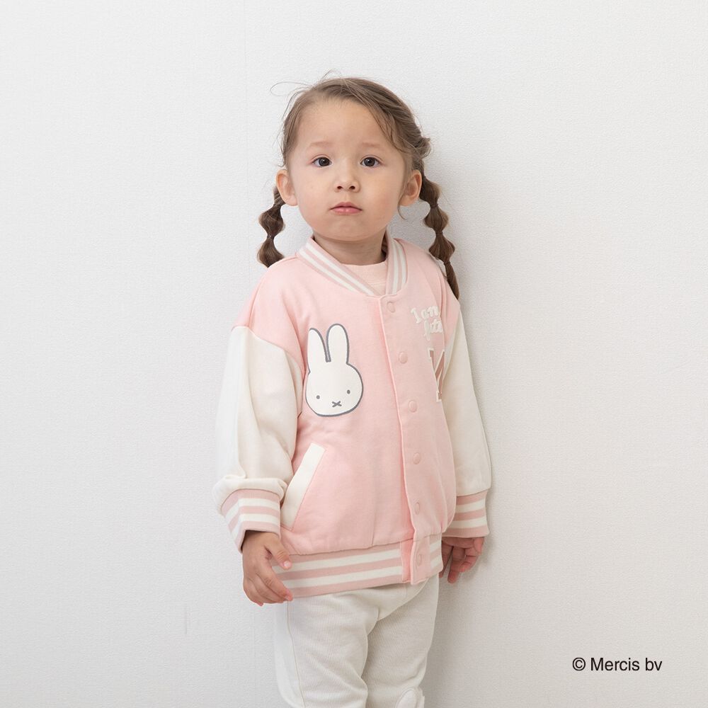 ミッフィープリントスタジャン ピンク×80cm ベビーザらス限定