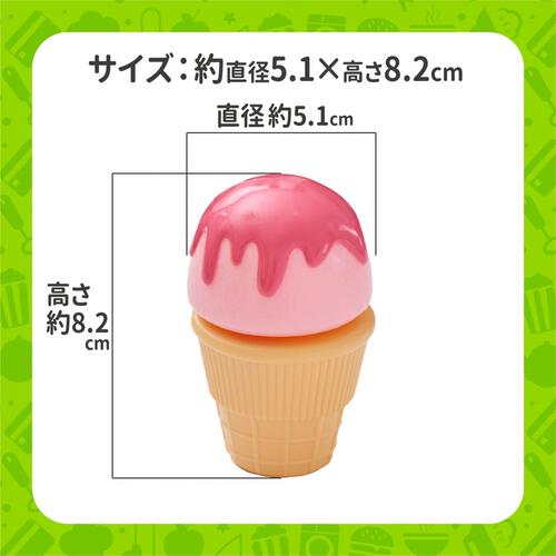 とんとんクッキング いちごアイス