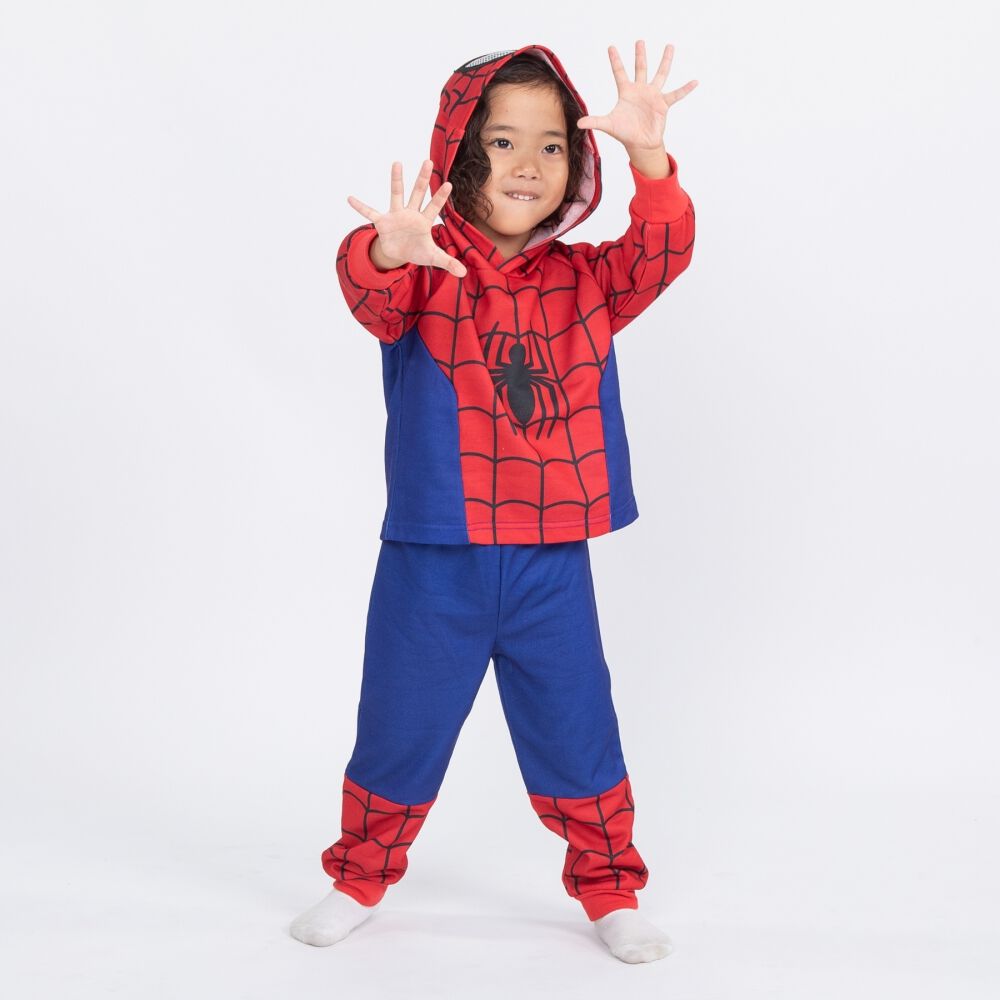 MARVEL スパイダーマン コスチューム 上下スーツ 110cm | Babies