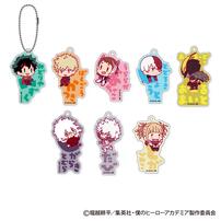 僕のヒーローアカデミア おなまえぴたんコ アクリルキーホルダー【種類ランダム】