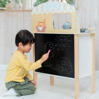 木製2IN1おしゃれなIHキッチン トイザらス限定 おままごと プレゼント 3歳 4歳 5歳