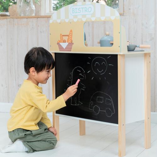 木製2IN1おしゃれなIHキッチン トイザらス限定 おままごと プレゼント 3歳 4歳 5歳