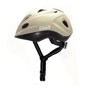 コールマン ジュニアヘルメットSG M（52～56cm）ベージュ 子供用ヘルメット 軽量 おしゃれ SG規格適合 バイク 自転車