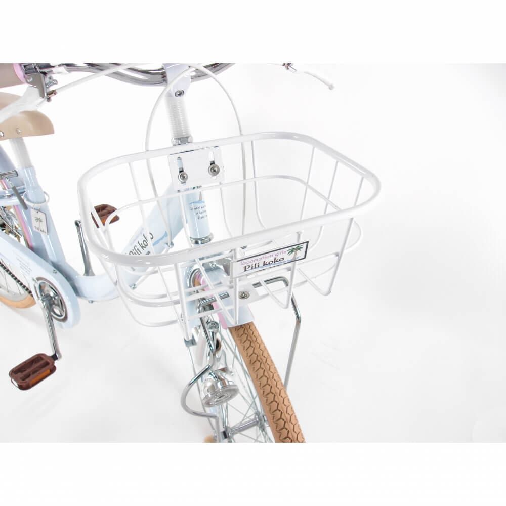 24インチ 身長125～140cm 子供用自転車 ピリココ（アイスグレー）乗り