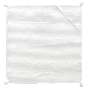 イブルおくるみ ストライプキルト 月と星 (ホワイト) ベビーザらス限定