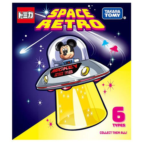 TOMICA TUNES DISNEY CHARACTERS Vol.2 SPACE RETRO【種類ランダム】