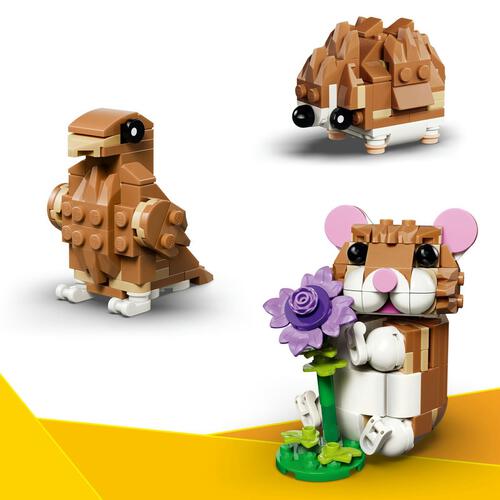 レゴ LEGO クリエイター お花だいすき ちびっこハムちゃん 31376｜おもちゃ 玩具 誕生日 プレゼント ブロック 7歳 8歳 9歳