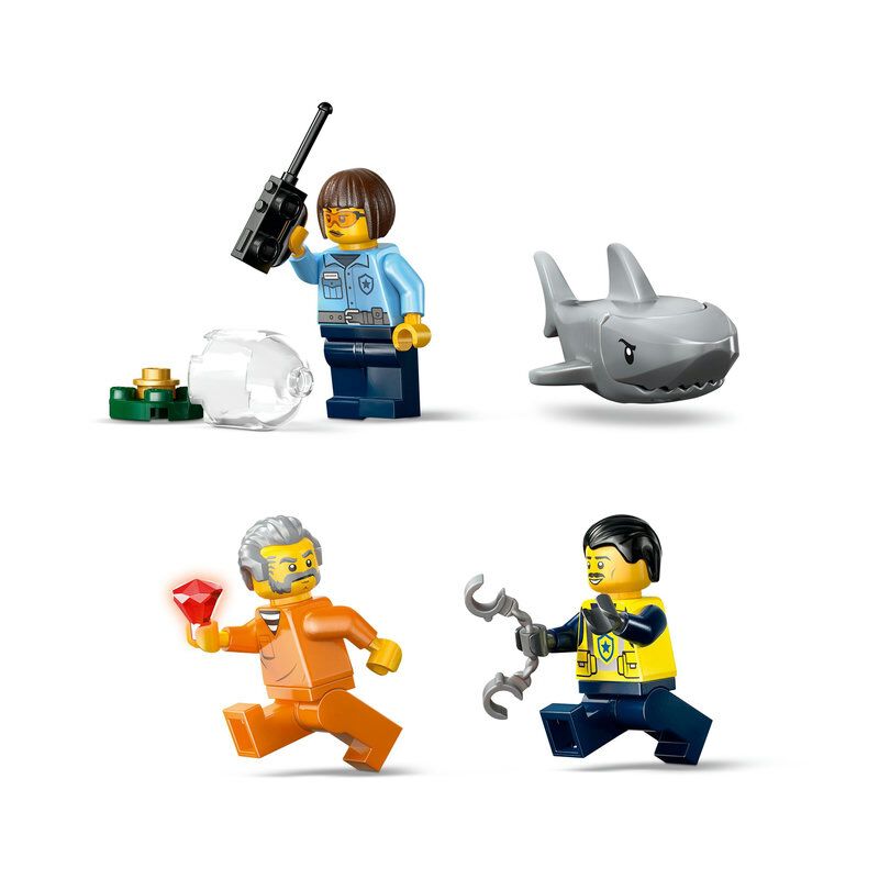 オンライン限定価格】レゴ LEGO シティ ポリスボートチェイス 60456