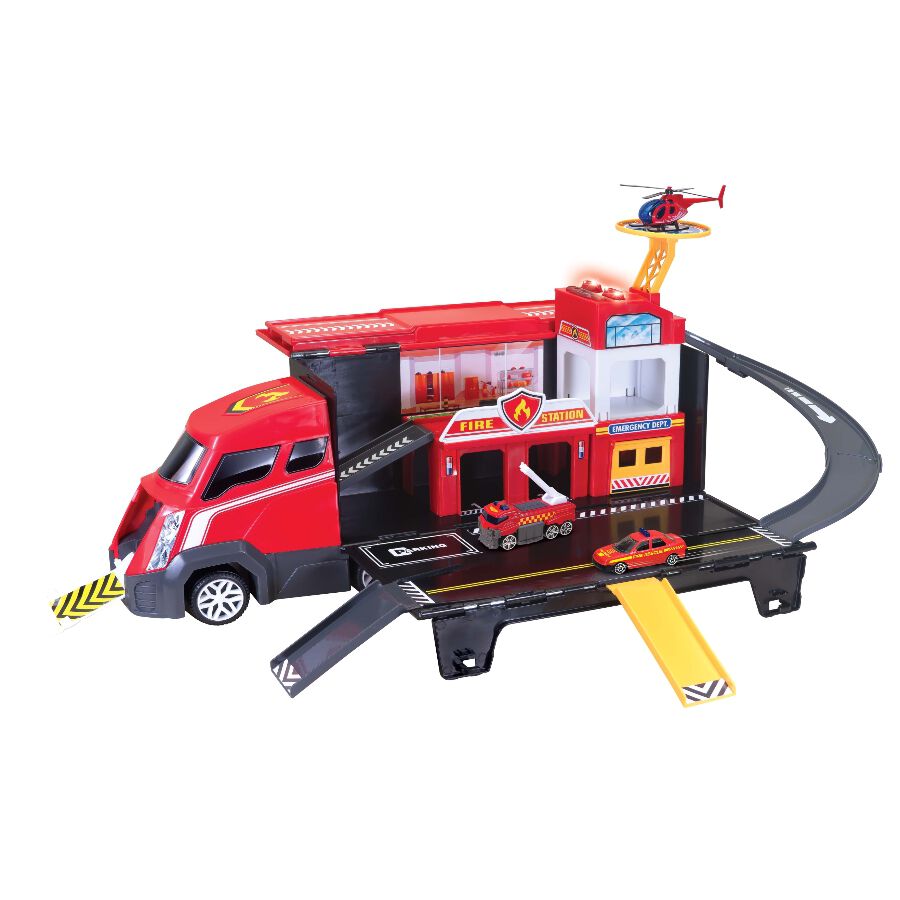 ライト＆サウンド ファイヤートラック コマンドプレイセット