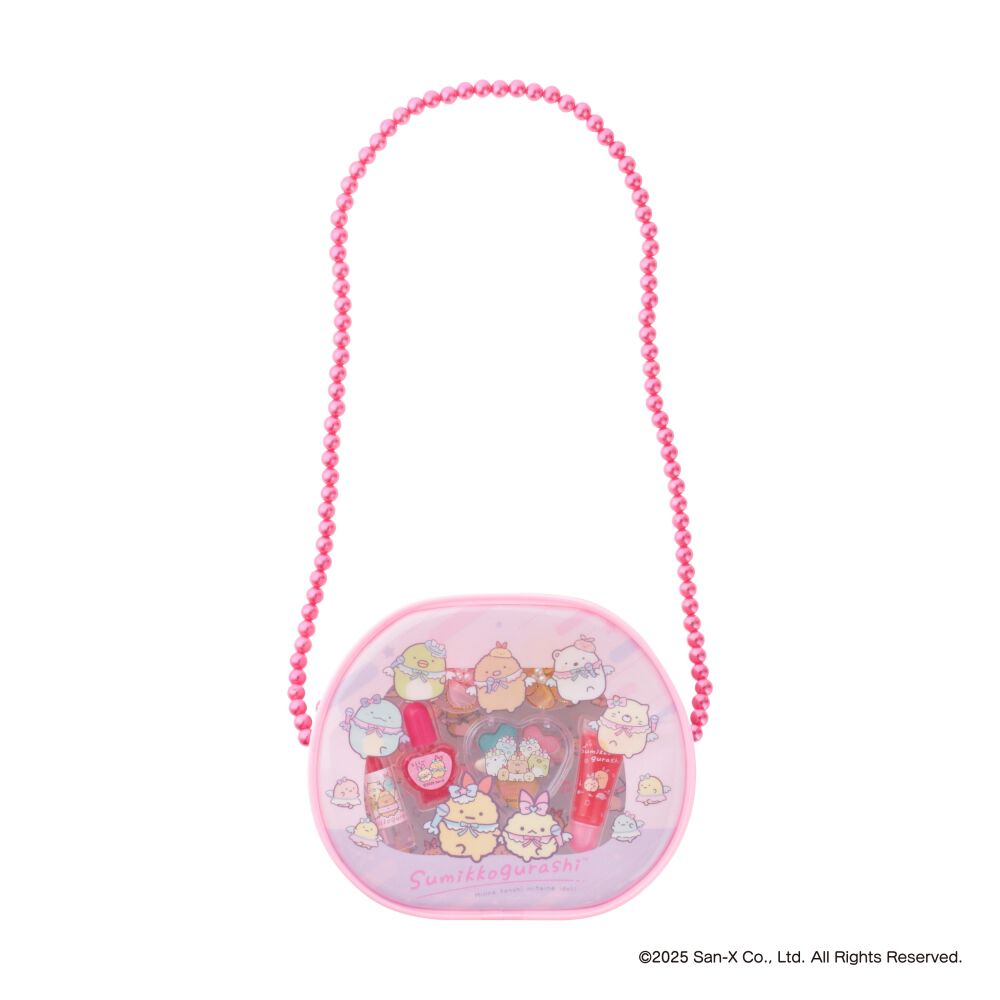 すみっコぐらし ショルダーコスメバッグ 天使なえびてんアイドル