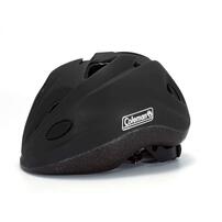 コールマン ジュニアヘルメットSG M（52～56cm）ブラック 子供用ヘルメット 軽量 黒 おしゃれ SG規格適合 バイク 自転車  4歳 5歳 6歳
