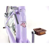 24インチ 身長125～140cm 子供用自転車 バレンタイン2（ライトパープル）LEDライト かわいい 女の子 紫 トイザらス限定 7歳 8歳 9歳
