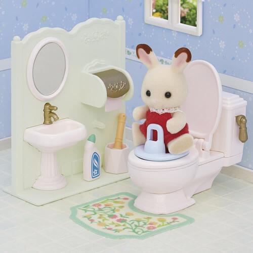 【オンライン限定価格*】シルバニアファミリー トイレセット