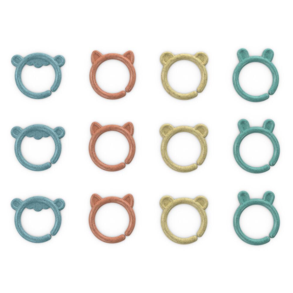 新品未使用 30個 海の生き物 シリコン 指輪 リング 水族館 アニマル