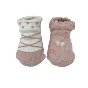 2Pバレエシューズ柄カップソックス ベビーザらス限定