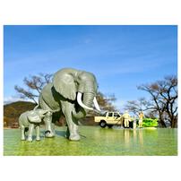 海洋堂×トミカリミテッド ヴィンテージ ジオコレ64 ＃カースナップ29a サファリ2 （トヨタ ハイラックス4WDピックアップ ダブルキャブ付属）