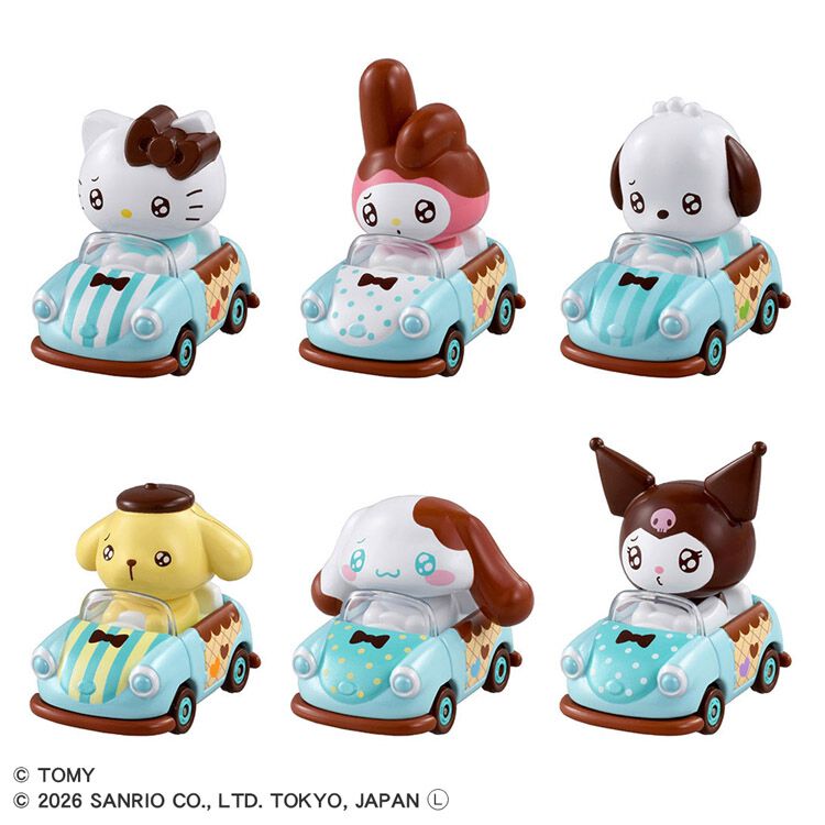 予約受付商品】トミカ TOMICA TUNES SANRIO CHARACTERS Vol.2【種類