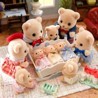 【オンライン限定価格*】シルバニアファミリー ビスケットクマのみつごちゃん すこやかセット