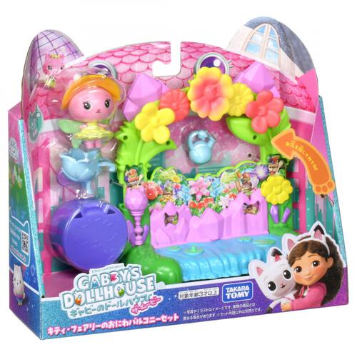 【2026年2月28日発売予定】ギャビーのドールハウス ザ・ムービー キティ・フェアリーのおにわバルコニーセット